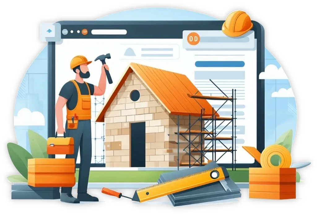 Elektro Ludwig im Aufbau